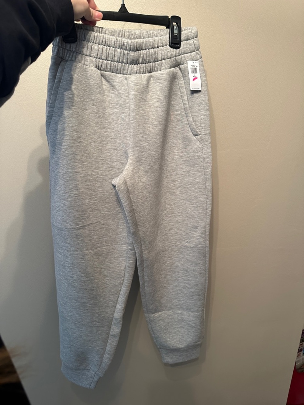 Old Navy Gray Fleece Jogger Pants